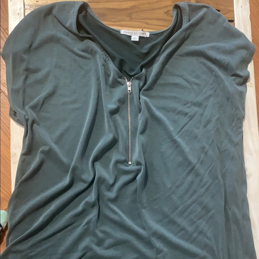 Grey dress top